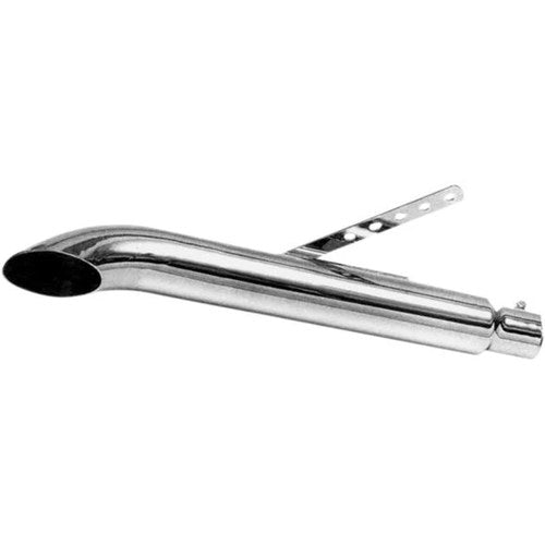 Emgo Universal Turn-Out Slip-On Muffler 19" Chrome