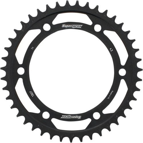Supersprox Racing Steel Rear Sprocket 525 43T Black Honda CBR600RR/CBR600 F4i