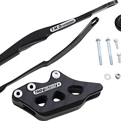 TM Designworks Dirt Cross Multi-Purpose Chain Slide-n-Guide Kit Black DCK-OR2-BK