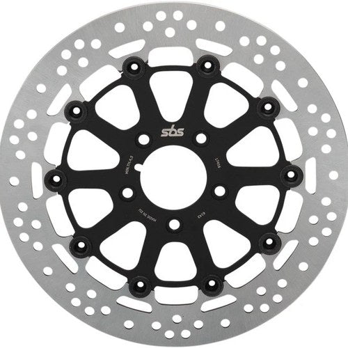 Sbs Stainless Steel Floating Brake Rotor 11.8" Front #6143 Harley Davidson