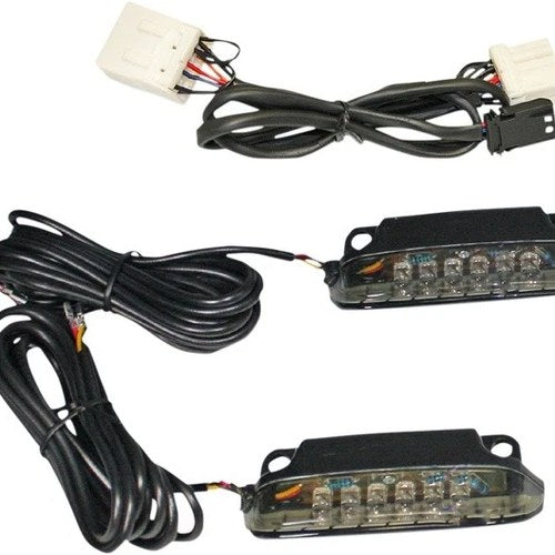 Custom Dynamics LED Light Bar for Air Wing Saddlebag Lid Rails Smoke #CD-LR-09-S
