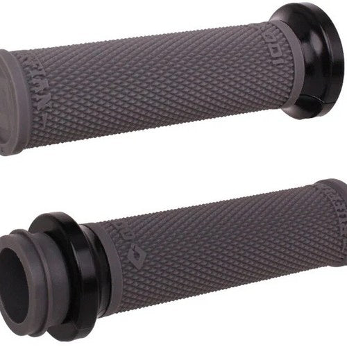 Odi Ruffian Lock-On Grips 1" Graphite/Black Indian Chief/Chieftain/Roadmaster