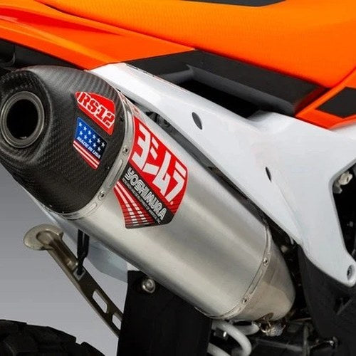 Yoshimura RS-2 Enduro Series Slip-On Muffler SS/CF #265022S320 KTM/Husqvarna