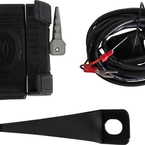 Ciro Premium Fairing Mount Smartphone/GPS Holder with Charger Black #50217