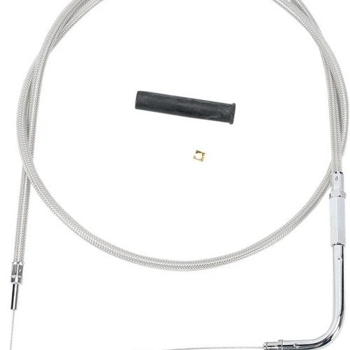 DS Braided Alternate Length Throttle Cable 48-1/2" #211675 Harley Davidson