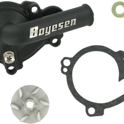 Boyesen Supercooler Kit Black #WPK-37B Yamaha YZ250F 4-Stroke/WR250F 2001-2013