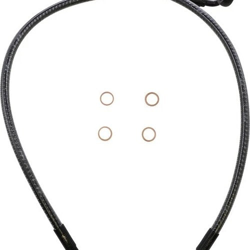 Magnum Designer Series DOT ABS Lower Front Brake Line Karbon Fiber #AS77019