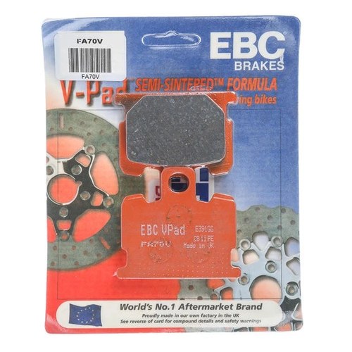 Ebc V Semi-Sintered Brake Pads Front #FA70V Yamaha Seca 750/Virago 920/XS-Eleven