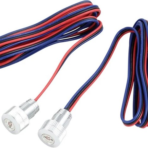 Paul Yaffe Lightning Boltz Super Bright LEDs Rear Silver Red