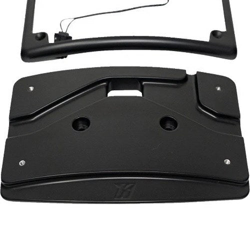 Kodlin Curved LED License Plate Kit Black KUS20102 Harley Davidson