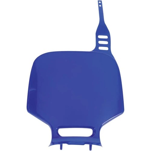 UFO Number Plate Front Reflex Blue YA02874089 for Yamaha YZ85/YZ80