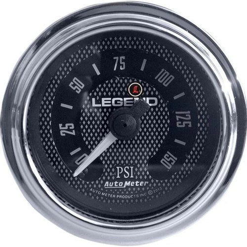 Legends Fairing Mounted Shock Air Pressure Gauge Diamond Cut