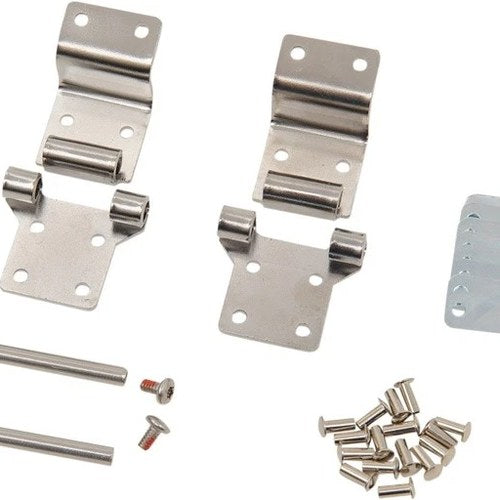 Drag Specialties Tour-Pak Hinge Kit Silver Harley Davidson