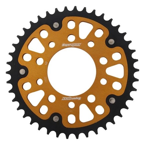 Supersprox Stealth Rear Sprocket 525 42T Gold RST-1332-42-GLD for Honda Crf 1000