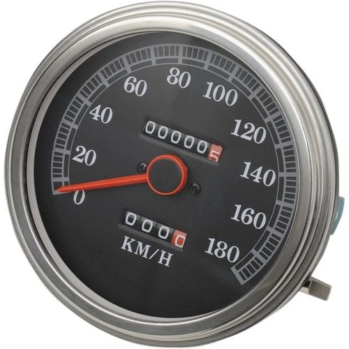 DS FL Front Wheel Driven Dash Speedometer 2:1 0-180 Kph 12mm 89-95 Style Face