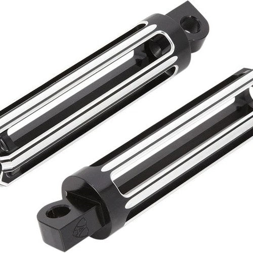Arlen Ness Footpegs 10-Gauge Black #06-114 Harley Davidson