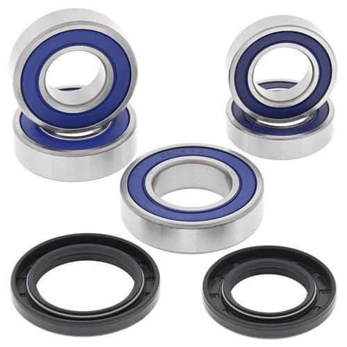 All Balls Wheel Bearing & Seal Kit Rear for Kawasaki KLX650 C 1993-1996