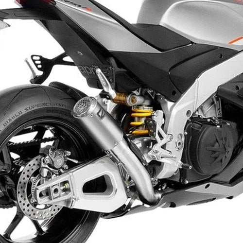 Leo Vince LV-Corsa S Race Slip-On Muffler Titanium Aprilia Tuono 1100/RSV4