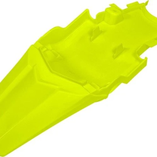 UFO Rear Fender Fluorescent Yellow HO04699DFLU for Honda CRF110F 2019-2021
