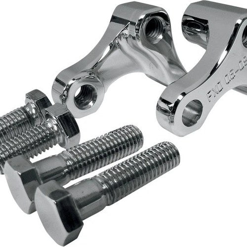 LA Choppers Rear Lowering Kit Chrome 1" #LA-7590-02 Harley Davidson Dyna