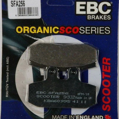 Ebc Sfa Organic Scooter Brake Pads #SFA256 Aprilia