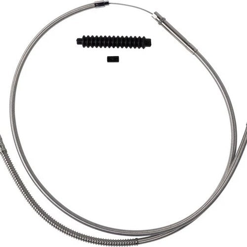 Barnett Stainless Braided Clutch Cable +6" #102-30-10063-6 Harley Davidson