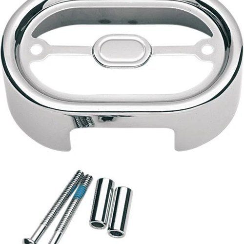 DS Chrome Voltage Regulator Cover Harley Davidson #143907