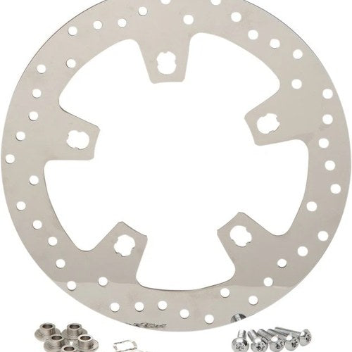 DS Front 11.8" Polished Stainless Steel Brake Rotor Polished #173934