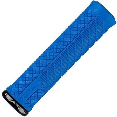 Lizard Skins Single-Clamp Lock-On Charger Evo Grips Electric Blue