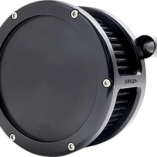 Feuling BA Series Air Cleaner Black With Solid Cover/Black Filter #5553