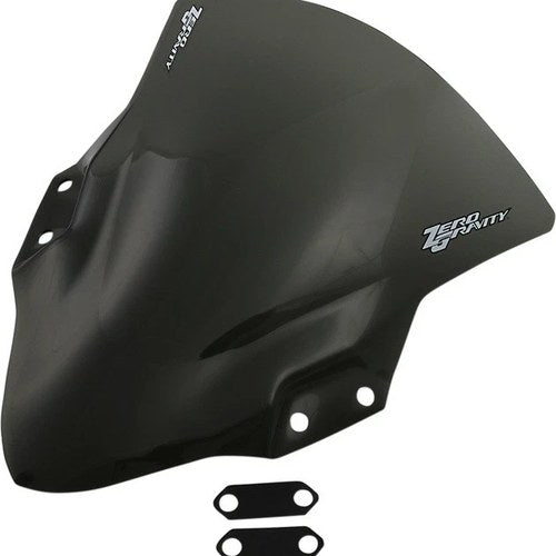 Zero Gravity SR Series Windscreen Smoke for Kawasaki EX400H Ninja 400 2018-2023
