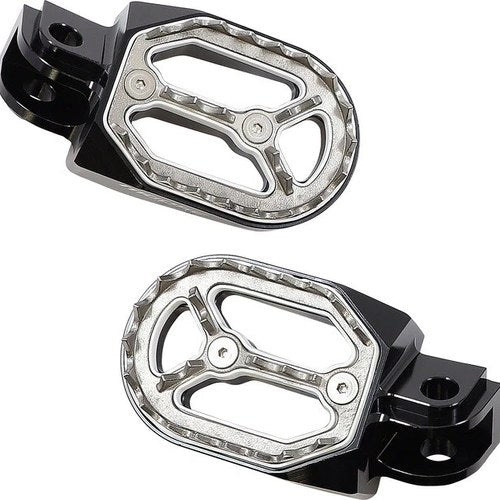 Moose Qualifier Footpegs Black #242088 Gas MC 50/MC 65/MC-E 5 2021-2022