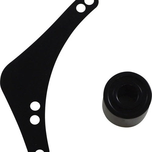 Arlen Ness Inverted/Method/Sidekick Breather Cover Plate Right Black #600-066
