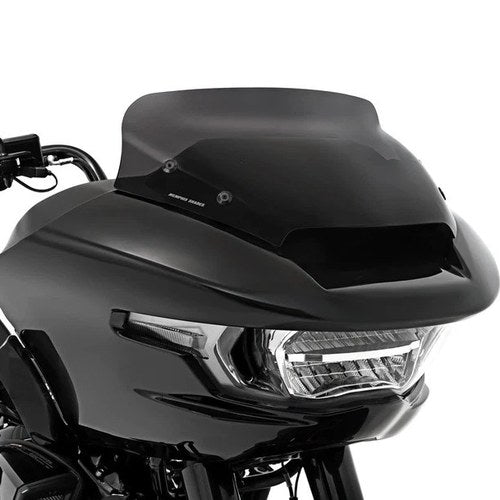 Memphis Shades Spoiler Windshield 3" Dark Black Smoke Harley Davidson Road Glide
