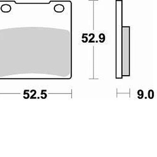 Braking SM1 Brake Pads #719SM1 for Suzuki/Kawasaki