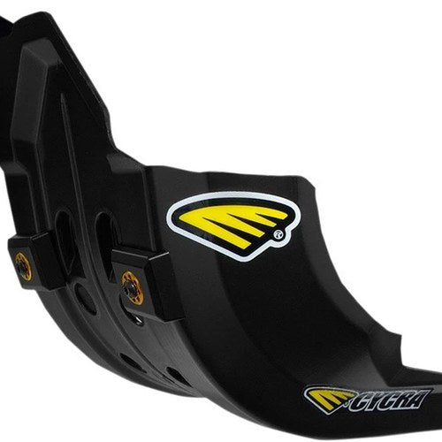 Cycra Full Armor Skid Plate Black fits Yamaha WR250F/YZ250FX/WR450F/YZ450FX