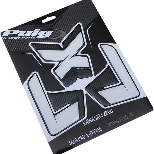 Puig Hi-Tech Tank Pad Kit Carbon Look #8435C for Kawasaki Z800 ABS 2016