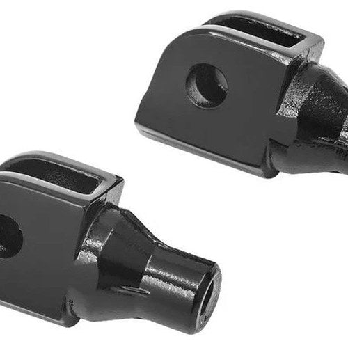 Kuryakyn Driver Tapered Footpeg Adapters Black #8868 fits Honda/Can-Am