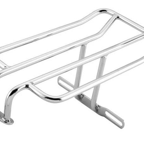 Biker's Choice Luggage Rack For 2-Up Seats Chrome #301036 Harley Davidson