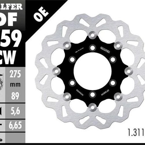 Galfer Wave Rotor Rear #DF359CW for Suzuki