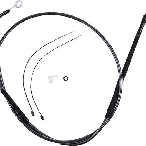 Magnum Alternate Length Black Pearl Clutch Cable 67-3/4" 42362HE Harley Davidson