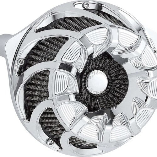 Arlen Ness Drift Inverted Air Cleaner Kit Chrome #600-230 Harley Davidson