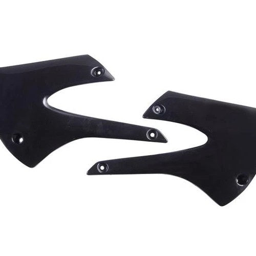 Acerbis Radiator Shrouds Black #2043730001 fits Kawasaki/Suzuki KX85/KX100/RM100