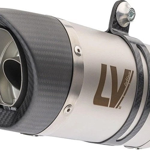 Leo Vince LV Pro Slip-On Exhaust Stainless/Stainless/Carbon #14171E for Kawasaki