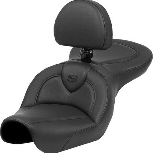 Saddlemen RoadSofa Seat With Backrest #284818 Harley Davidson Dyna