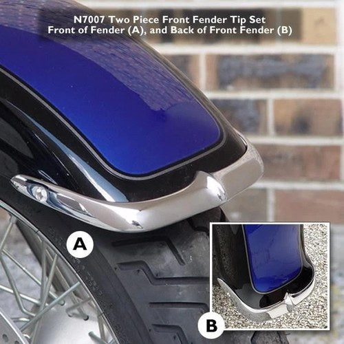 National Cycle Cast Fender Tips Front 2-Piece #N7007 fits Suzuki
