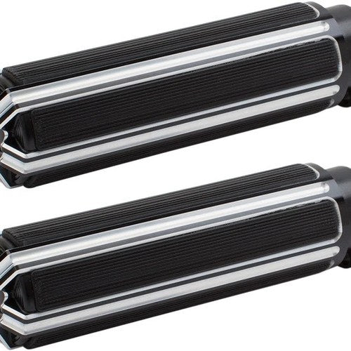 Arlen Ness 10-Gauge Grips Black #07-124 Harley Davidson