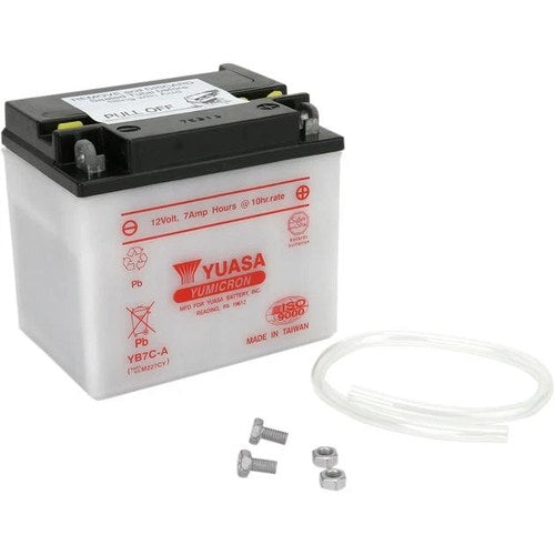 Yuasa YuMicron Battery YB7C-A #YUAM227CY for Yamaha XC125 Riva 125 1985-2001