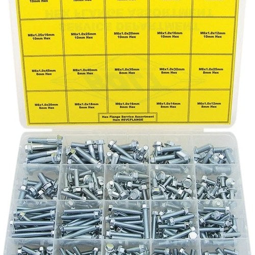 Bolt Motorcycle Hardware Flange Bolt Kit 352-Pieces