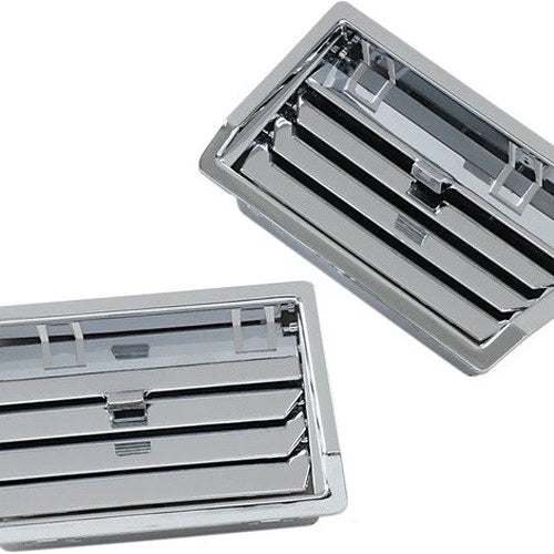 Show Chrome Fresh Air Vents Lower for Honda GL1500 Gold Wing 1988-2000 #52-552